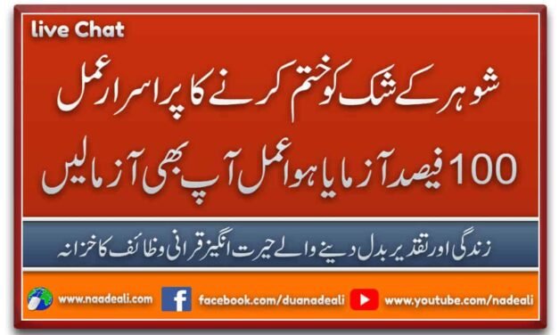 Husband K Shak Ka Ilaj By Amna Behan