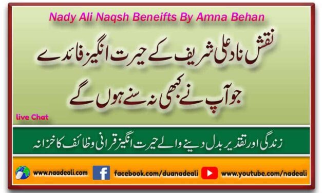 Nady Ali Naqsh Beneifts